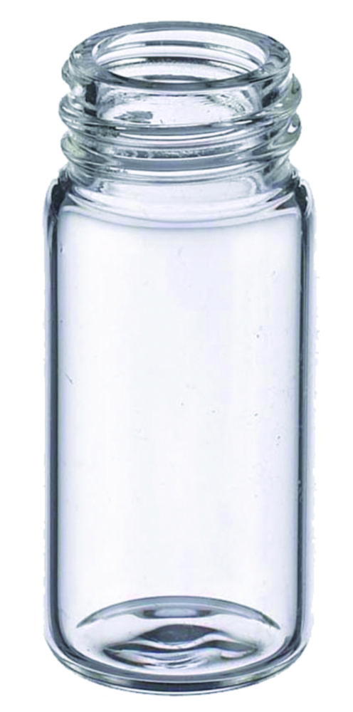Gewindeflaschen WHEATON Vials®, Borosilikatglas | Nennvolumen: 4 ml, Gewinde: 15-425, Abmessungen (ØxH): 17 x 38 mm