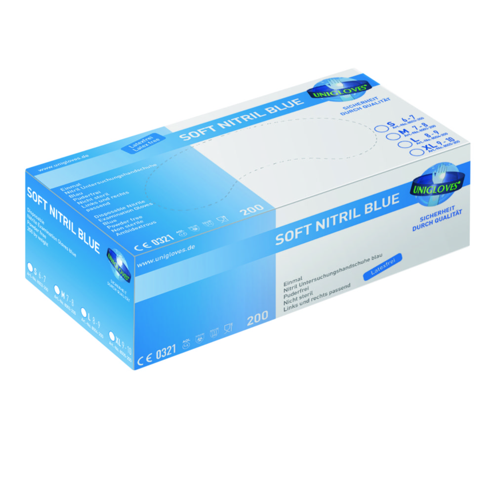 Einmalhandschuhe Soft Nitril 200 | Handschuhgröße: L
