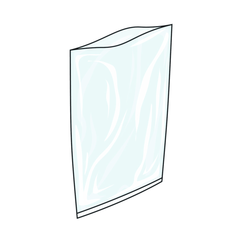 Homogenisatorbeutel ohne Filter BagSystem® BagLight® PolySilk® | Typ: BagLight® PolySilk® 2000, Nennvolumen: 2000 ml, Abmessungen (BxH): 250 x 380 mm