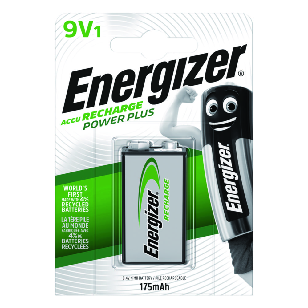 Batterien, NiMH Energizer® Profi Akku | Typ: HR22/9V/E-Block, Volt: 8.4, Leistung mAh: 175