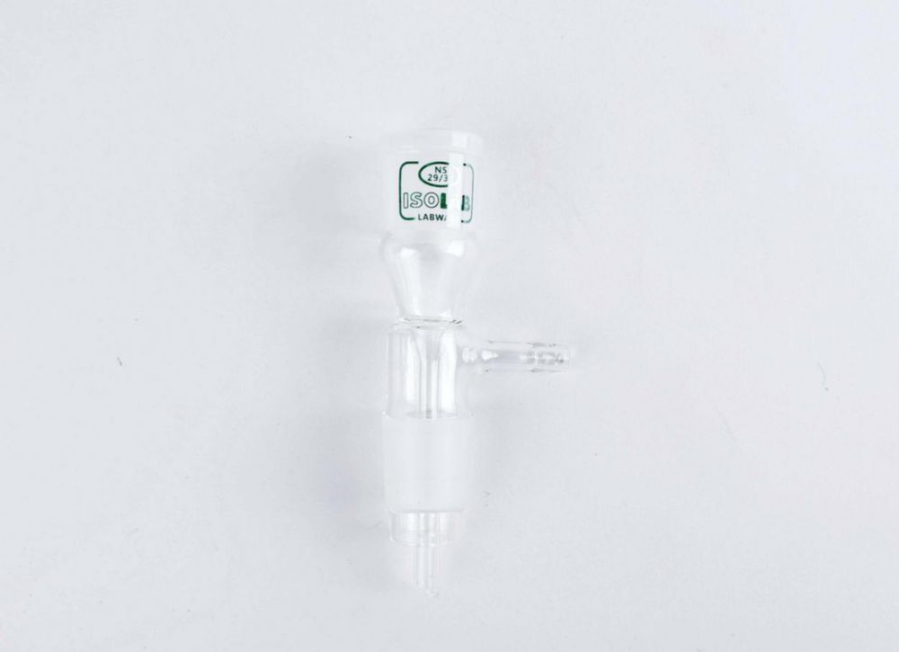 Vakuum-Destilliervorstoß, Boro 3.3, gerade | Kern[e]: NS29/32, Hülse[n]: NS29/32