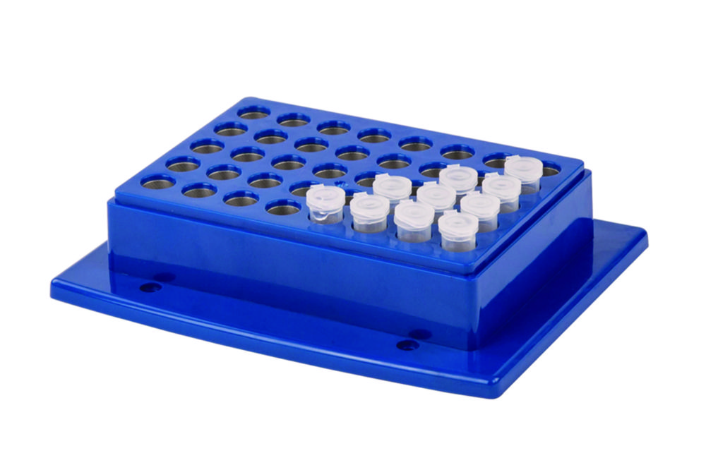 Zubehör für Thermoschüttler AccuTherm | Beschreibung: Block H für 40 x 2,0 ml Reaktionsgefäße