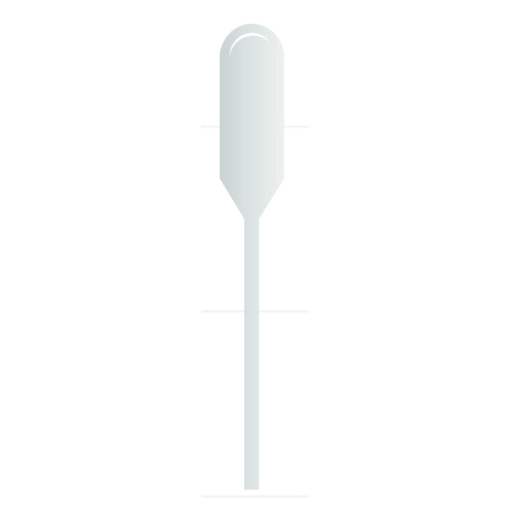 Einmalpipetten Samco™, PE, SEDI-PET™ | Nennvolumen: 1.3 ml, Saugvolumen: 0.8 ml, Länge: 64 mm