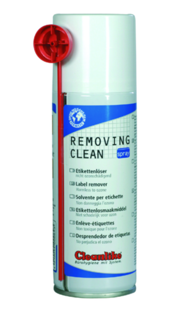REMOVING CLEAN SPRAY, Etikettenlöser-Spray