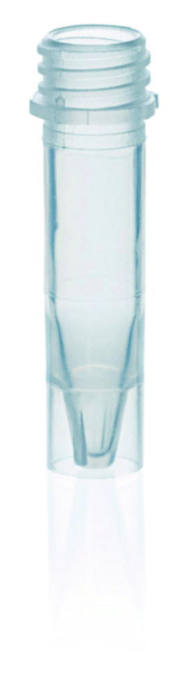 Reaktionsgefäße, PP, ohne Schraubdeckel, ungraduiert | Nennvolumen: 1.5 ml, Abmessungen (ØxH): 13 x 44 mm