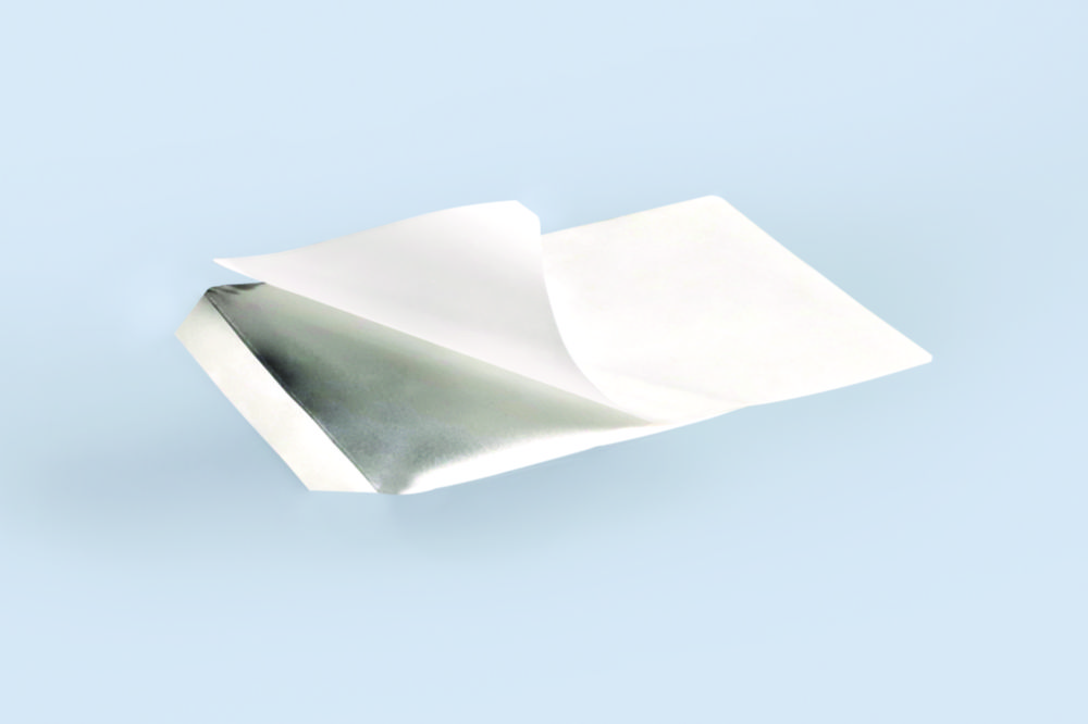 Verschlussfolien, selbstklebend, DMSO-resistent | Material: Aluminium