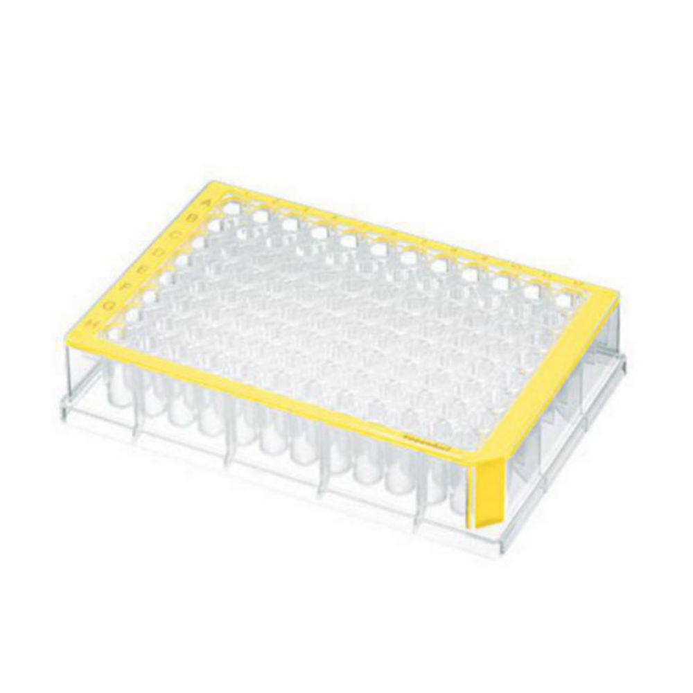 Deep-well-Platten, 96/384-well, PP, PCR clean | Anzahl Wells: 96, Nennvolumen: 500 µl