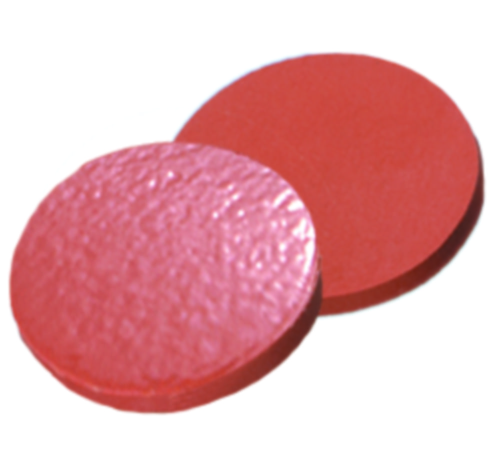 LLG-Aluminium Bördelverschlüsse ND8, fertig montiert | Farbe: silber, Mit Loch: Ja