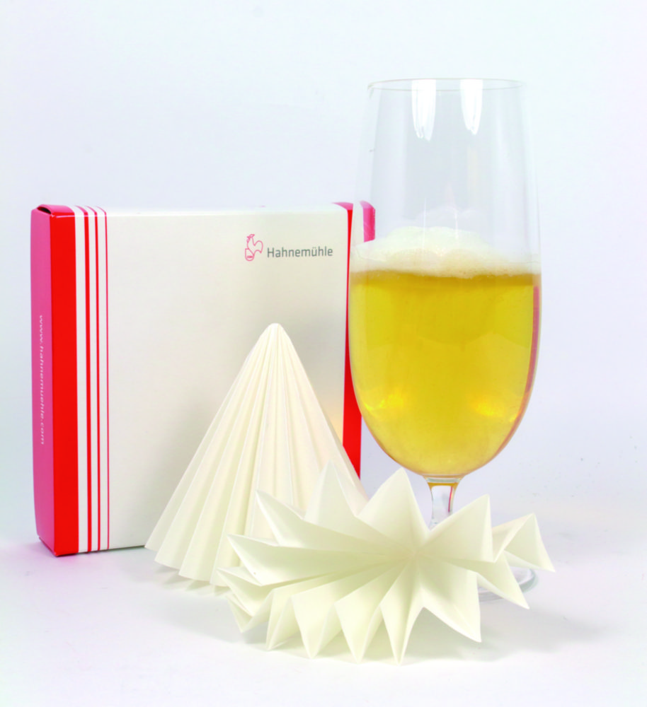 Filter für Bieranalyse, qualitativ