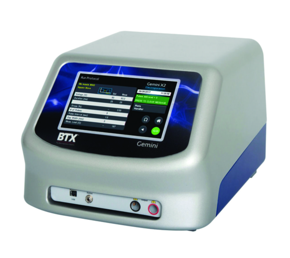 Elektroporationssystem Gemini Twin Wave X2, Generator