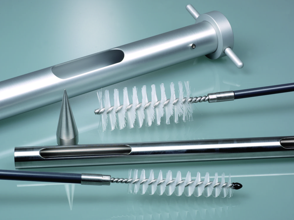 Rohrreinigungsbürsten, PVC/Edelstahl
