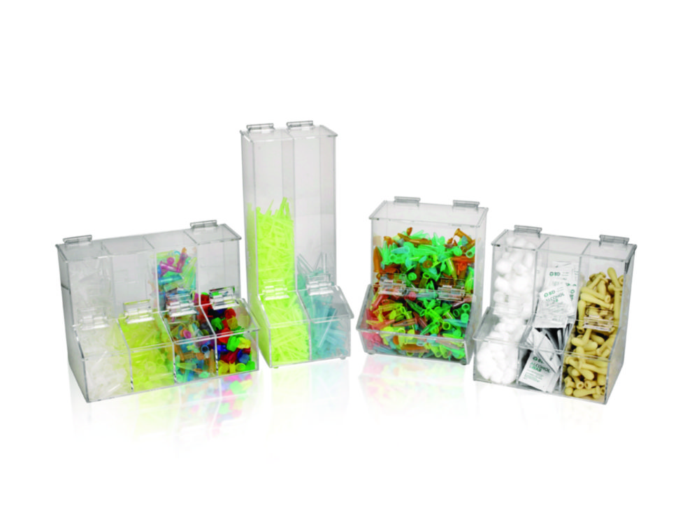 Arbeitsplatzvorratsbehälter für Pipettenspitzen