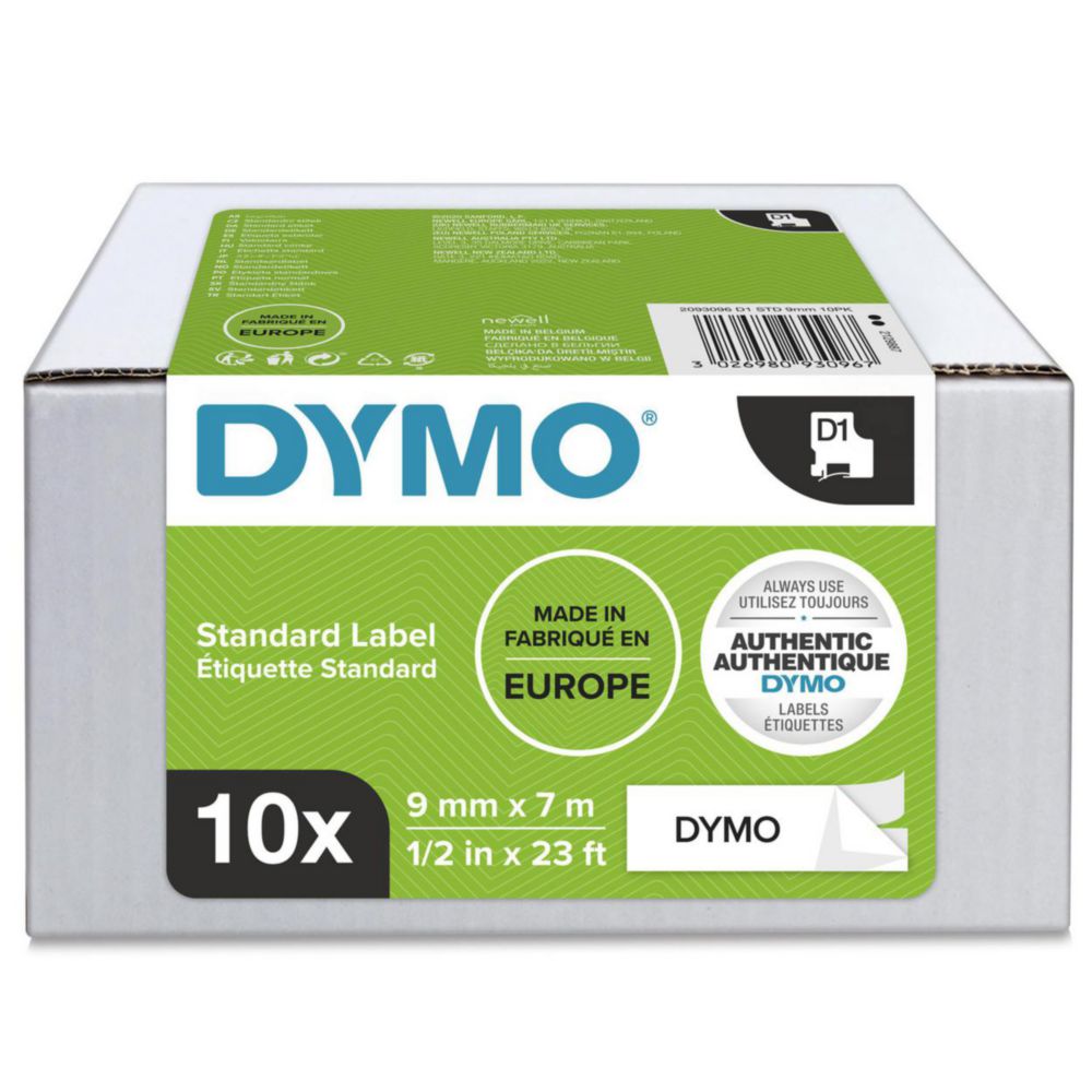 D1-Schriftbänder für DYMO® Etikettendrucker