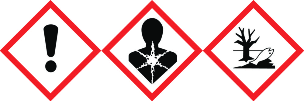 LLG-GHS Etiketten, selbstklebend, Rolle in Spenderbox | Typ: GHS 01, Beschreibung: Achtung, Symbol: explodierende Bombe