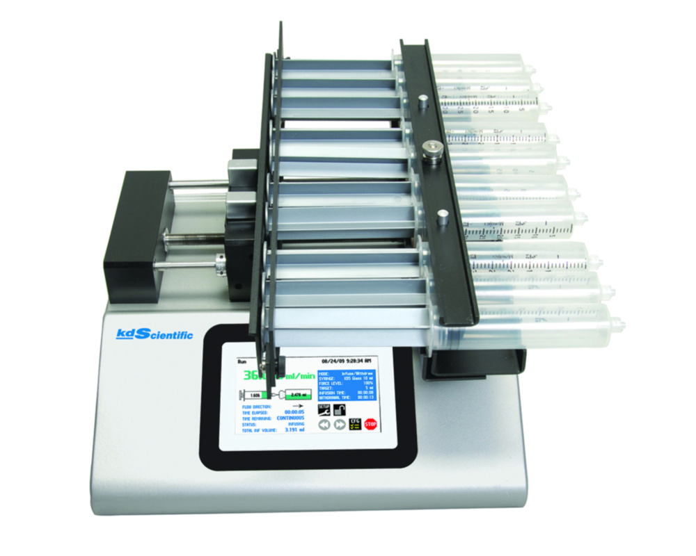 Multi-Racks für Spritzenpumpen Legato® 200 und Legato® 210 | Beschreibung: Kleines Spritzen Multi-Rack