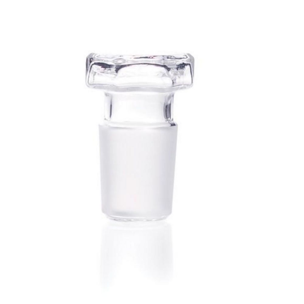 Sechskant-Hohlstopfen DURAN®, flach | Schliffgröße: NS29/32