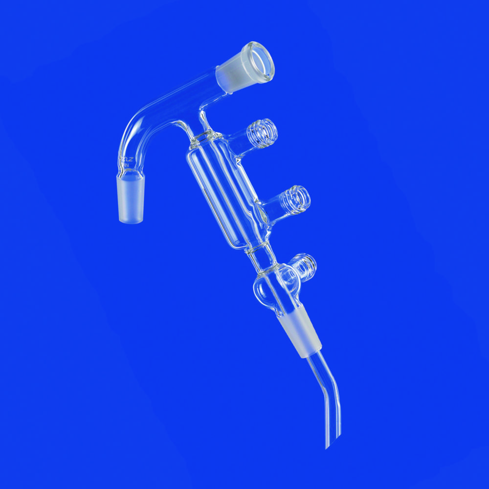 Destillierbrücke zur Kurzwegdestillation, DURAN®-Rohr