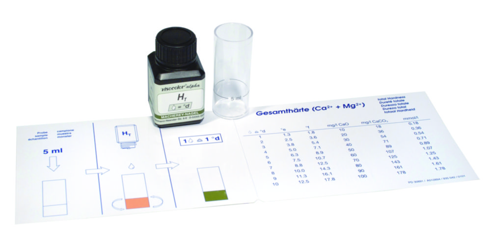 Testkits VISOCOLOR® alpha für Gewässeranalysen