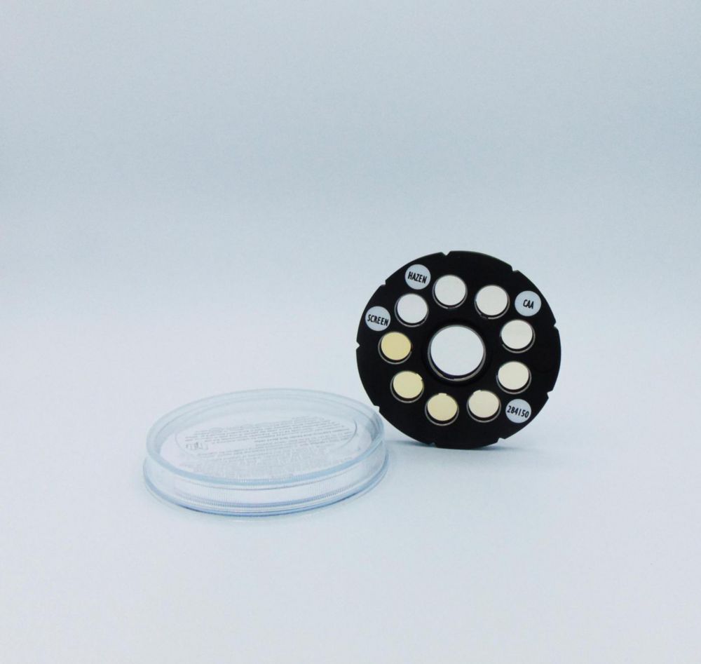 Farbscheiben Hazen/APHA für Comparator-System 2000 | Für: Comparator 2000 + Nessleriser 2250, Farbscheibe: CAA, Messbereich: 0 ... 30 mg Pt/l