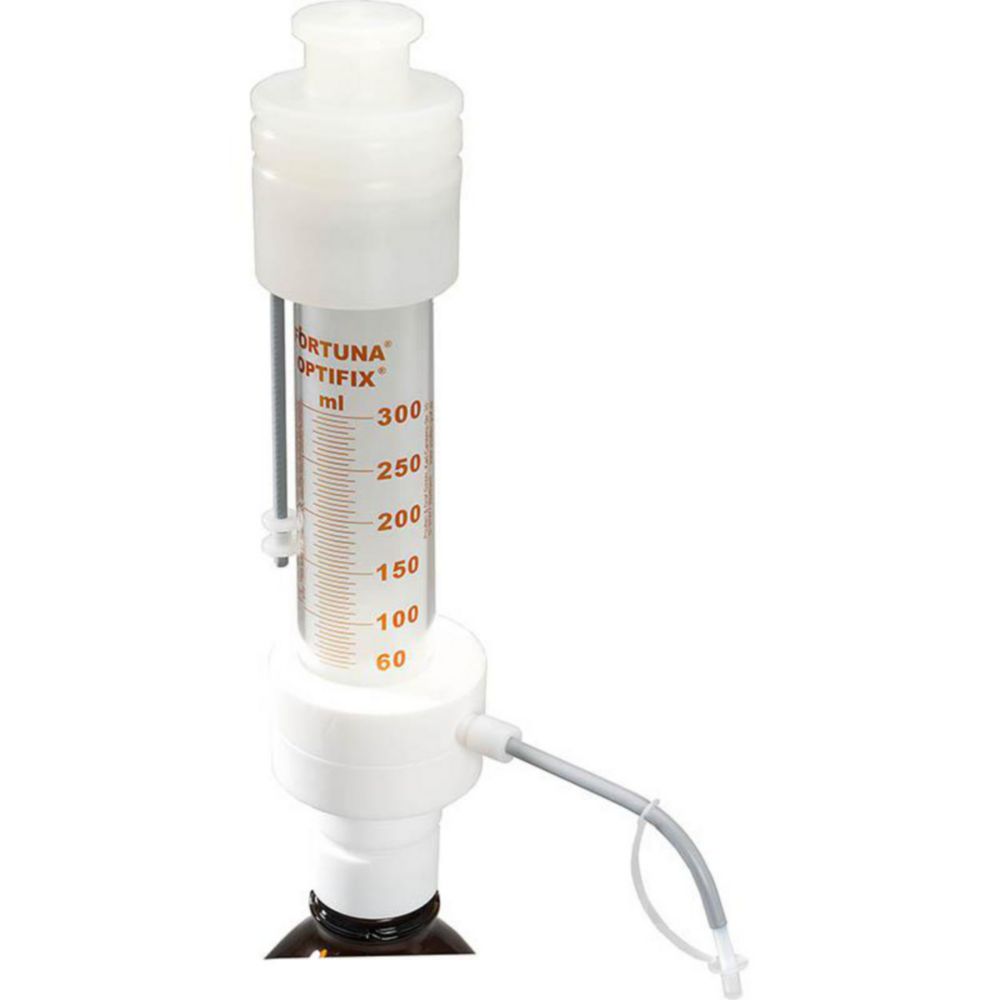 Flaschenaufsatz-Dispenser FORTUNA® OPTIFIX® BASIC | Typ: BASIC-56, Dosiervolumen: 60 ... 300 ml, Teilung: 5.0 ml