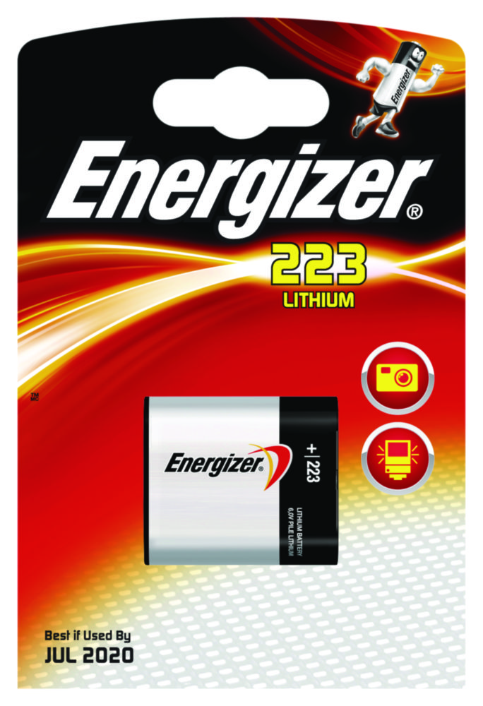 Batterien, Lithium Fotobatterien Energizer® | Typ: EL223AP/CRP2, Volt: 6