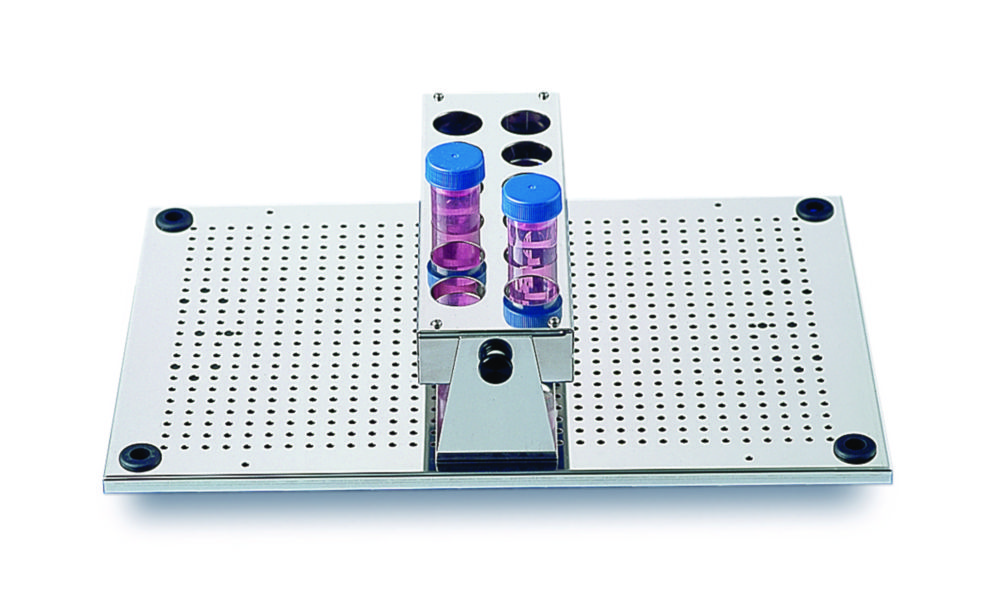 Röhrchengestelle, Edelstahl für Schüttelwasserbäder Hydro