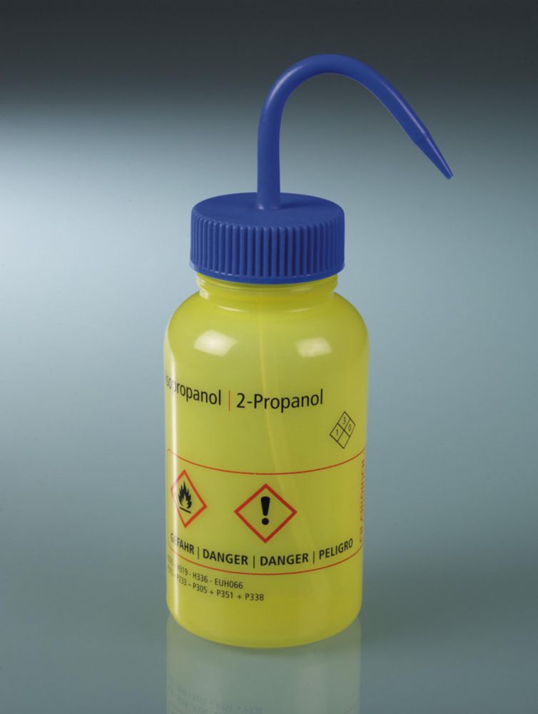 Spritzflaschen, mit GHS Aufdruck, LDPE | Aufdruck Text: Isopropanol, Nennvolumen: 500 ml