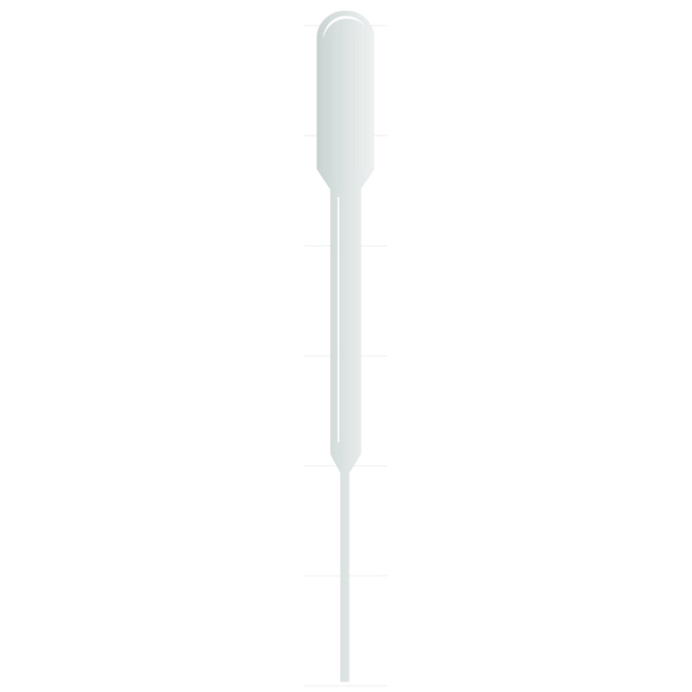 Einmalpipetten Samco™, PE, Q-Pet™ | Nennvolumen: 6.9 ml, Saugvolumen: 3.2 ml, Länge: 155 mm