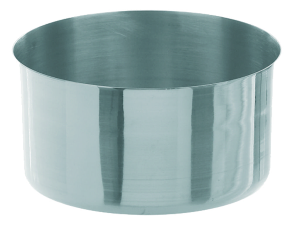 Abdampfschalen, 18/10-Stahl