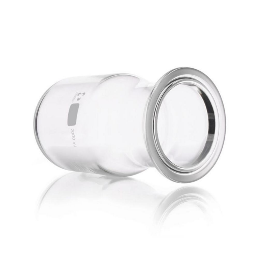 Planflansch-Reaktionsgefäße, DURAN®, kolbenförmig | Nennvolumen: 2620 ml, DN: 100