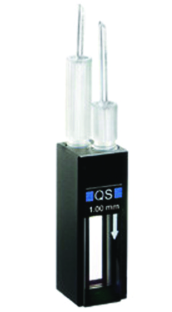 Küvetten für Absorptionsmessungen, Durchflussmessungen, im UV-Bereich | Typ: Halb-Mikro, Material: QS, Schichtdicke mm: 10