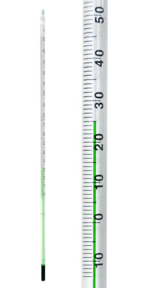 LLG-Allgebrauchsthermometer, grüne Füllung