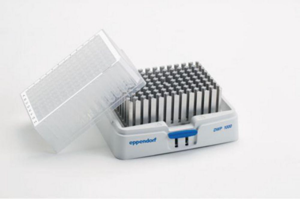 Wechselblöcke Eppendorf SmartBlocks™ | Typ: Eppendorf SmartBlock™ DWP 1000, Beschreibung: Für  Eppendorf Deepwell Platten 96/1000 µL, inkl. Deckel