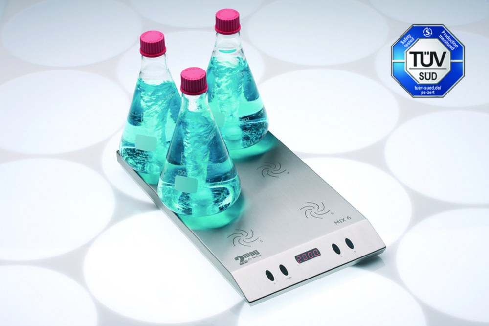 Mehrstellenmagnetrührer MIX 6/15/8 XL/12 XL