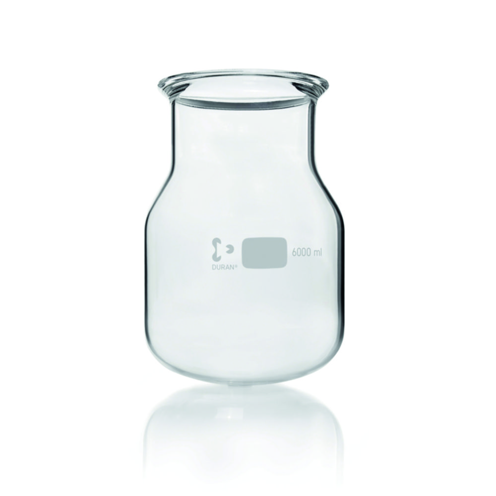 Planflansch-Reaktionsgefäße, DURAN®, kolbenförmig