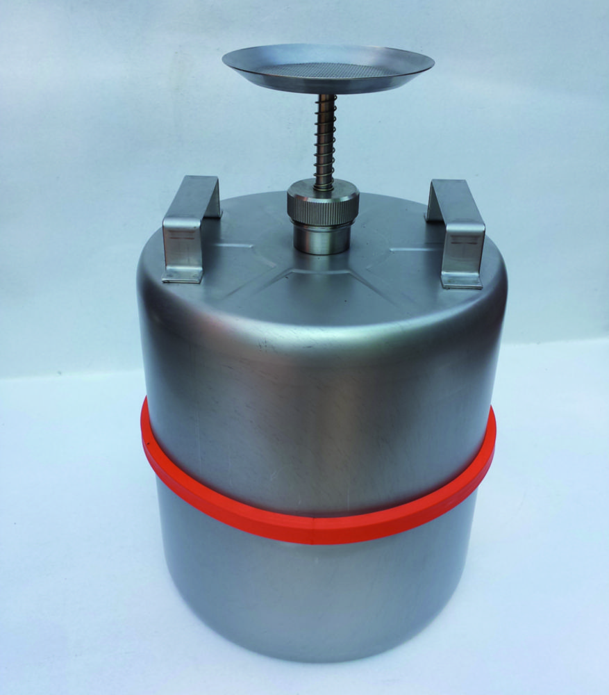 Sparanfeuchter, Edelstahl | Nennvolumen: 10 l, Abmessungen (ØxH): 260 x 373 mm