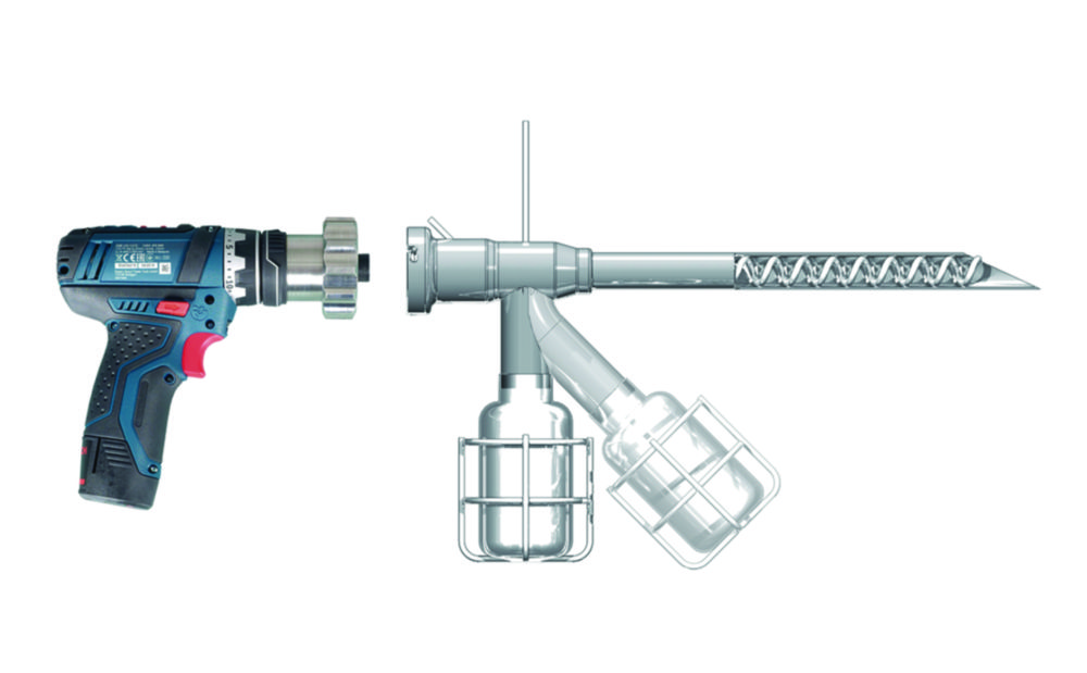 Probennehmer PowderProof®, vertikal, für Granulate