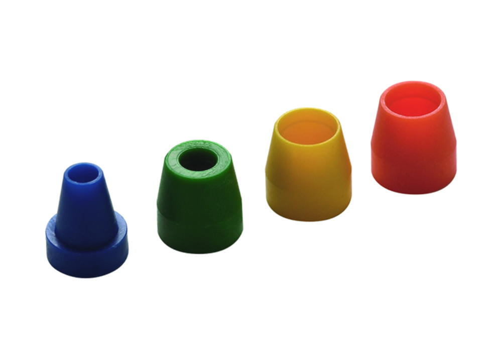 Zubehör zu Schnellverschluss-Kupplungen PMC, PMC12, PLC und PLC12 Serie | Beschreibung: Klemmringe 1/16", 1,8 mm, ETFE, blau