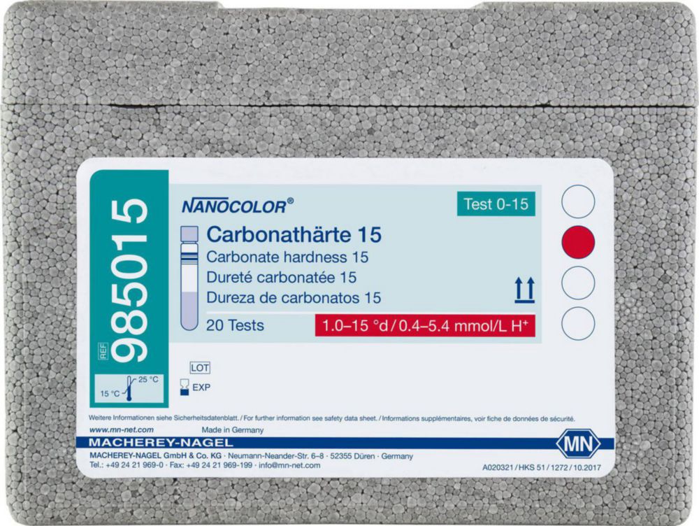 Rundküvettentests NANOCOLOR® Härte