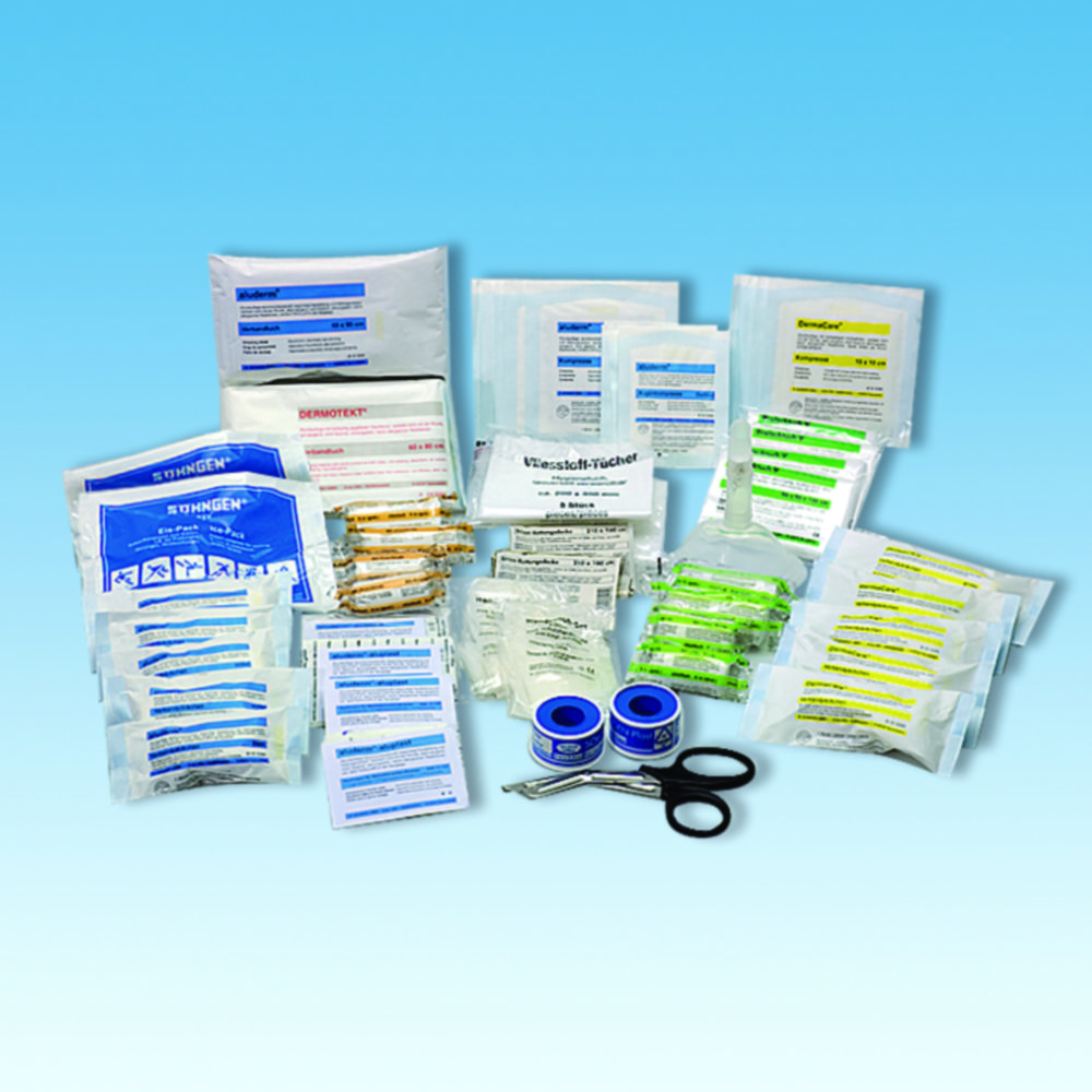 Verbandkasten-Füllungen | Für: MT-CD, Rom, Beschreibung: Hochwertige Füllung nach DIN 13169