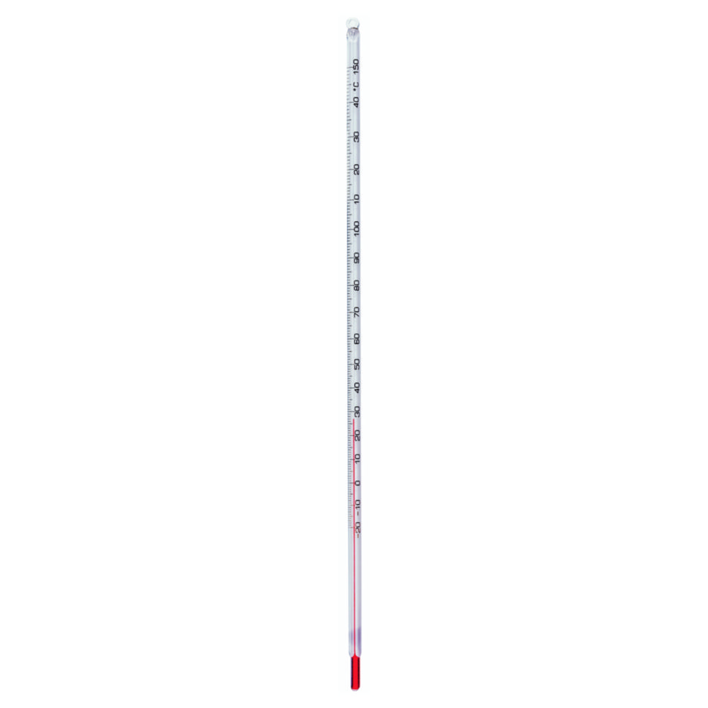 Allgebrauchsthermometer mit Sicherheitsummantelung, rote Füllung