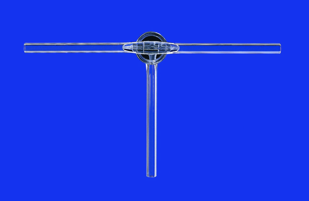 Dreiweg-Kegelhähne, T-Bohrung, Borosilikatglas 3.3